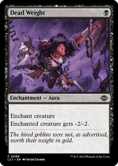 Dead Weight (The Lost Caverns of Ixalan) Medium Play