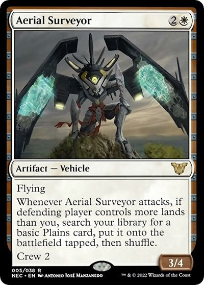 Aerial Surveyor (Commander: Kamigawa: Neon Dynasty) Light Play