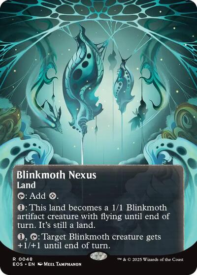 Blinkmoth Nexus (0048) (Borderless) (Stellar Sights) Near Mint Foil