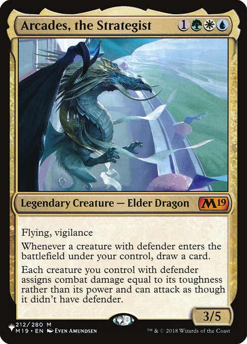 Arcades, the Strategist (The List) Medium Play