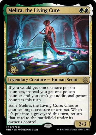 Melira, the Living Cure (Promos: Prerelease Cards) Near Mint Foil