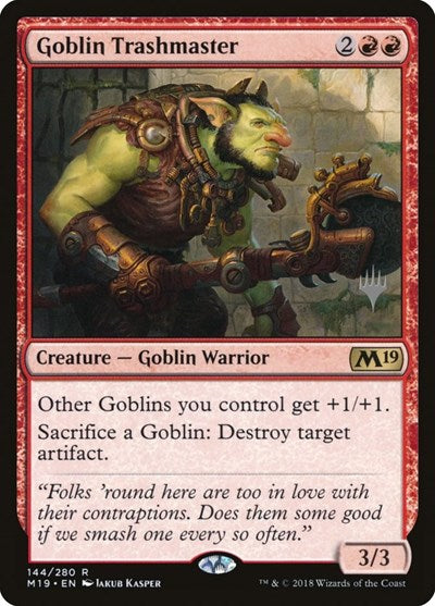 Goblin Trashmaster (Promo Pack: Core Set 2020) Near Mint Foil