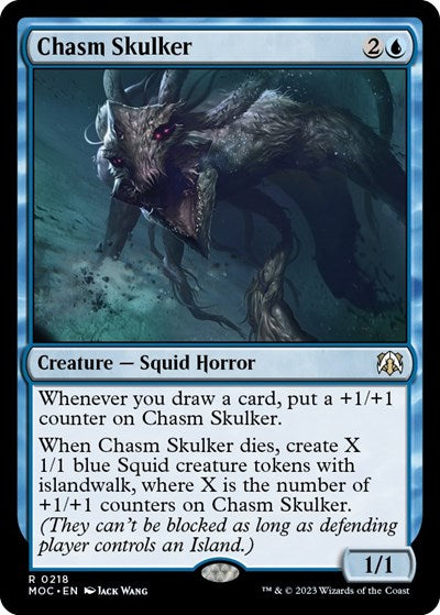 Chasm Skulker (Commander: March of the Machine) Near Mint