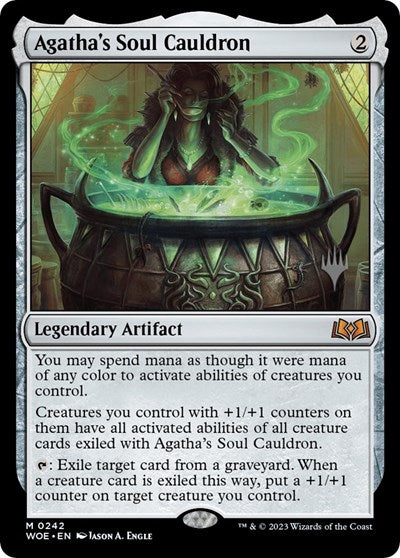 Agatha's Soul Cauldron (Promo Pack: Wilds of Eldraine) Near Mint Foil