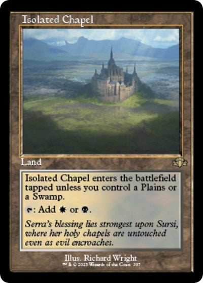 Isolated Chapel (Retro Frame) (Dominaria Remastered) Near Mint