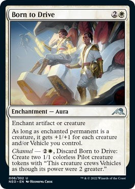 Born to Drive (Kamigawa: Neon Dynasty) Medium Play