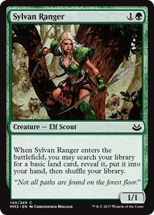 Sylvan Ranger (Modern Masters 2017) Near Mint Foil