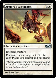 Armored Ascension (Magic 2010 Core Set) Light Play