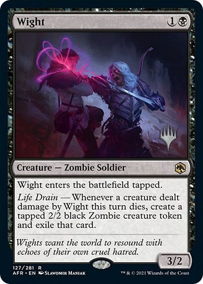 Wight (Promo Pack: Adventures in the Forgotten Realms) Near Mint Foil