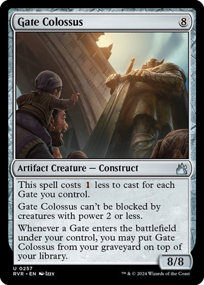 Gate Colossus (Ravnica Remastered) Light Play