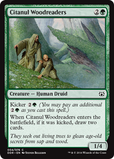 Citanul Woodreaders (Duel Decks: Nissa vs Ob Nixilis) Medium Play