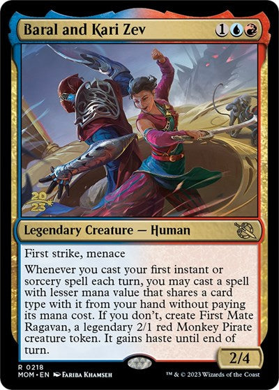 Baral and Kari Zev (Promos: Prerelease Cards) Near Mint Foil