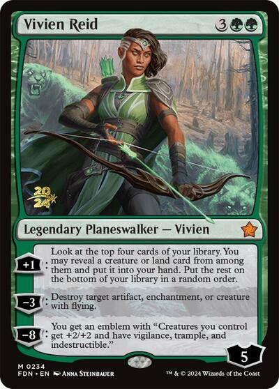 Vivien Reid (FDN) (Promos: Prerelease Cards) Near Mint Foil
