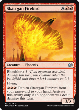Skarrgan Firebird (Modern Masters 2015) Light Play Foil