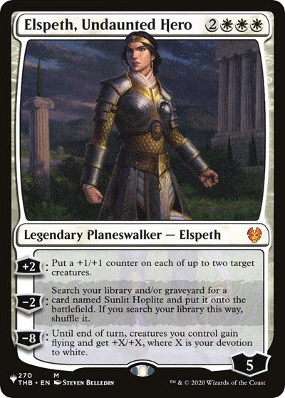 Elspeth, Undaunted Hero (The List) Near Mint