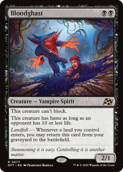 Bloodghast (Aetherdrift) Light Play Foil