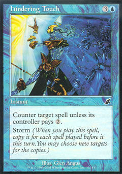 Hindering Touch (Scourge) Medium Play Foil