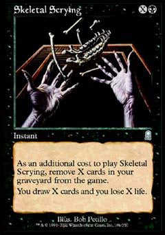 Skeletal Scrying (Odyssey) Near Mint