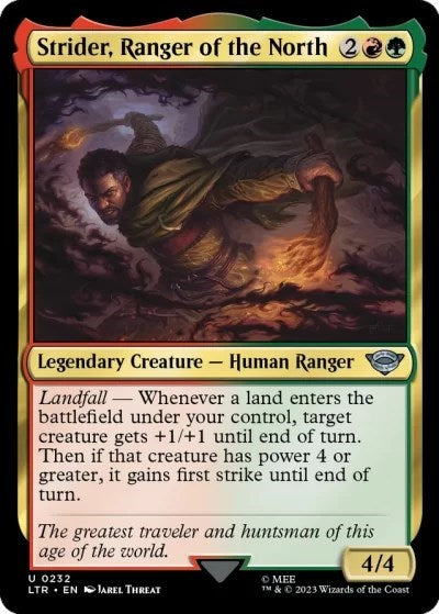 Strider, Ranger of the North (Universes Beyond: The Lord of the Rings: Tales of Middle-earth) Light Play