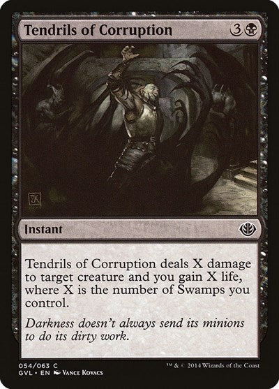 Tendrils of Corruption (Duel Decks: Anthology) Near Mint