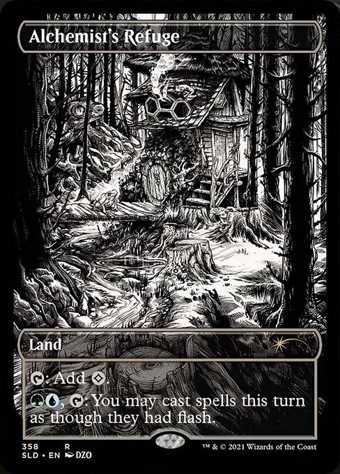 Alchemist's Refuge (Secret Lair) Damaged / Poor Foil