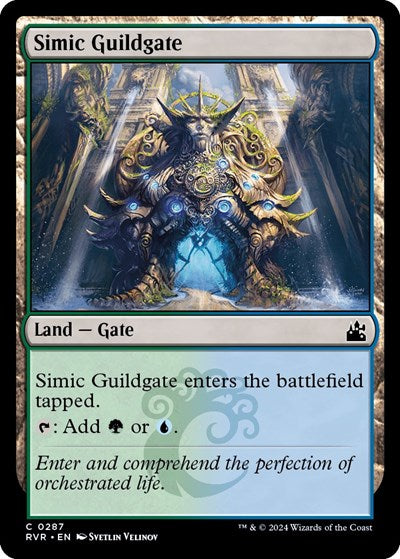 Simic Guildgate (Ravnica Remastered) Light Play
