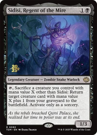 Sidisi, Regent of the Mire (Promos: Prerelease Cards) Near Mint Foil