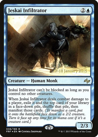 Jeskai Infiltrator (Promos: Prerelease Cards) Damaged / Poor Foil