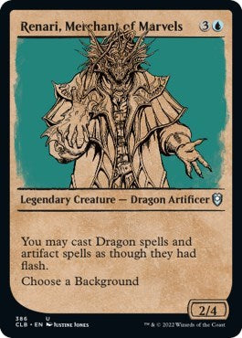 Renari, Merchant of Marvels (Showcase) (Commander Legends: Battle for Baldur's Gate) Near Mint Foil