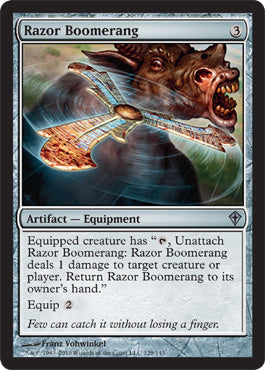Razor Boomerang (Worldwake) Near Mint