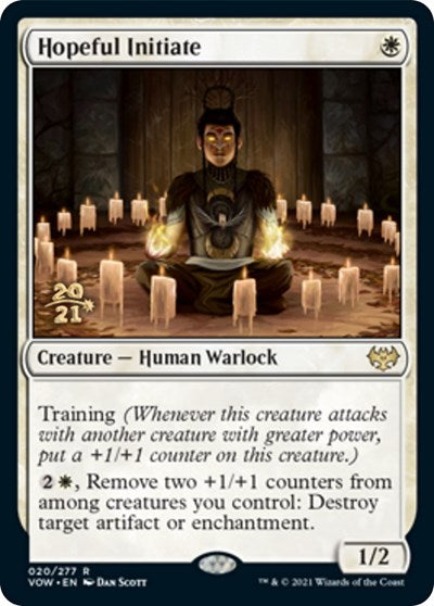 Hopeful Initiate (Promos: Prerelease Cards) Near Mint Foil