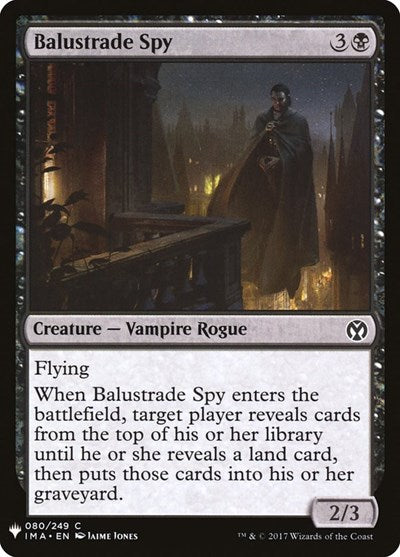 Balustrade Spy|1|0|0.00