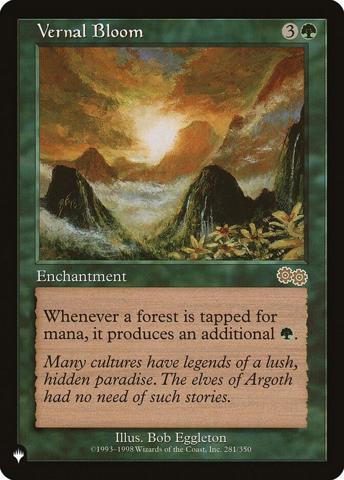 Vernal Bloom (The List) Damaged / Poor