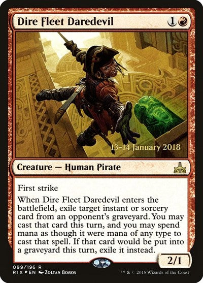 Dire Fleet Daredevil (Promos: Prerelease Cards) Near Mint Foil
