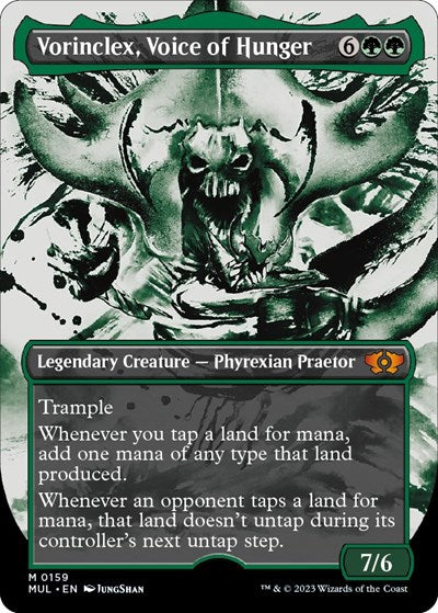 Vorinclex, Voice of Hunger (Halo Foil) (March of the Machine: Multiverse Legends) Light Play Foil