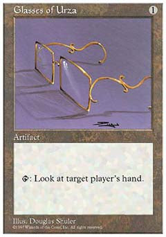 Glasses of Urza (5th Edition) Light Play