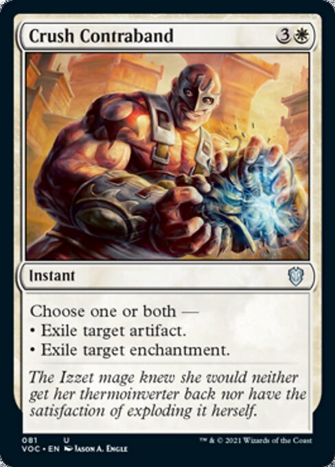 Crush Contraband (Commander 2021 Crimson Vow) Light Play