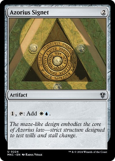 Azorius Signet|11|0|0.00