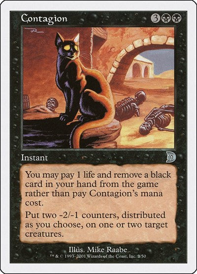 Contagion (Promos: Deckmasters Garfield vs Finkel) Medium Play