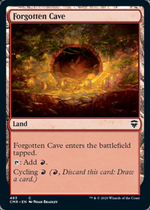 Forgotten Cave (Commander 2020 Commander Legends) Light Play