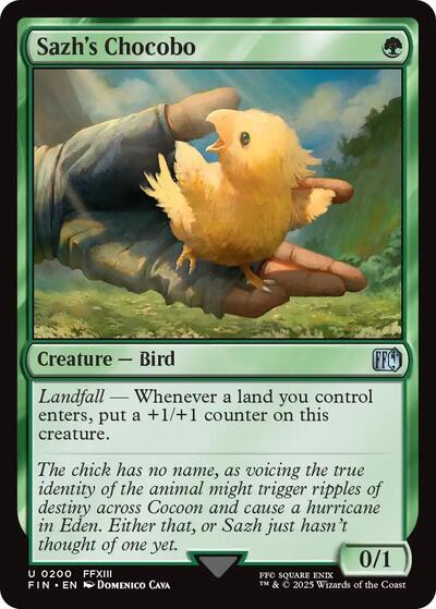 Sazh's Chocobo (Universes Beyond: FINAL FANTASY) Light Play