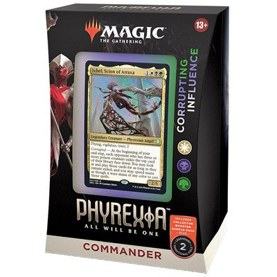 Phyrexia: All Will Be One Commander Deck Corrupting Influence