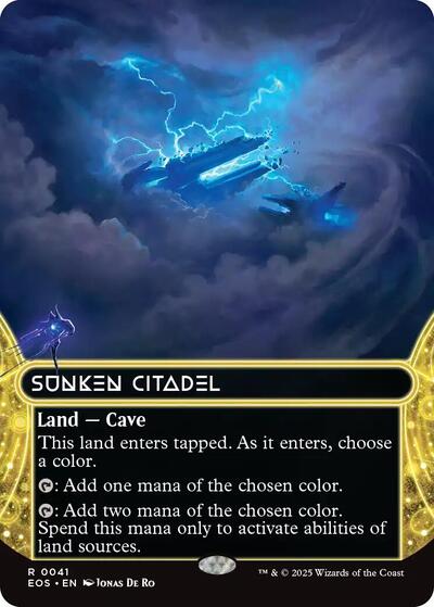 Sunken Citadel (0041) (Borderless) (Stellar Sights) Light Play