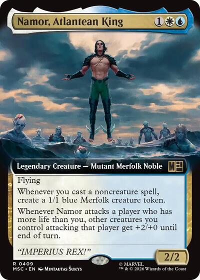 Namor Atlantean King Extended Art|1|0|0.00