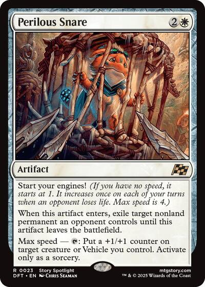 Perilous Snare (Aetherdrift) Near Mint Foil