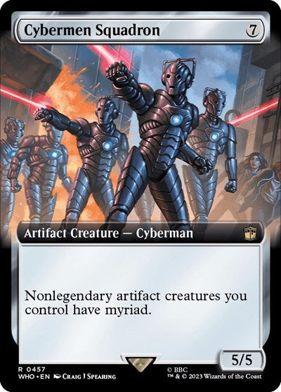 Cybermen Squadron (Extended Art) (Universes Beyond: Doctor Who) Light Play