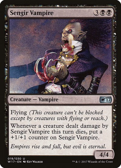 Sengir Vampire (Welcome Deck 2017) Medium Play