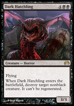 Dark Hatchling (Planechase 2012) Medium Play
