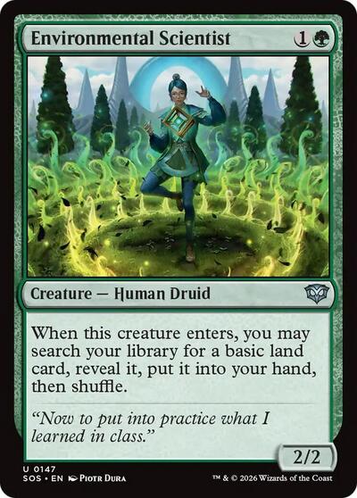 Environmental Scientist (Secrets of Strixhaven) Near Mint Foil
