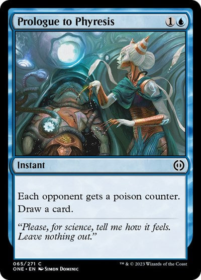 Prologue to Phyresis (Phyrexia: All Will Be One) Near Mint Prologue to Phyresis (Phyrexia: All Will Be One) Near Mint